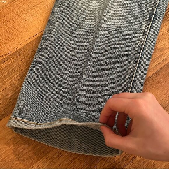 Tommy Hilfiger Women’s Size 14 Hipster Denim Cotton Light Blue Jeans - Picture 9 of 11